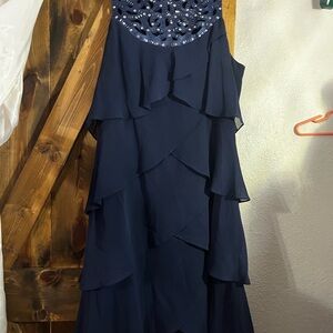 Navy Blue Formal Dress